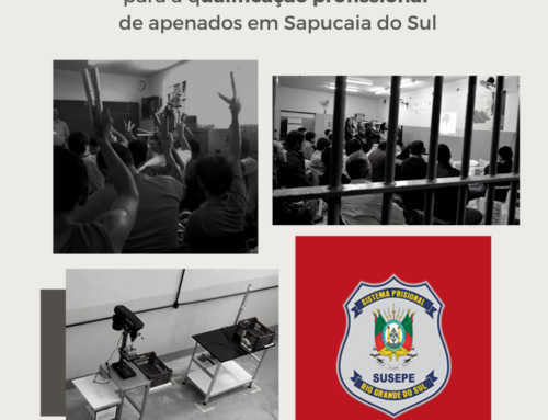 Alu-Cek integra o PAC da SUSEPE na Penitenciária Estadual de Sapucaia do Sul.