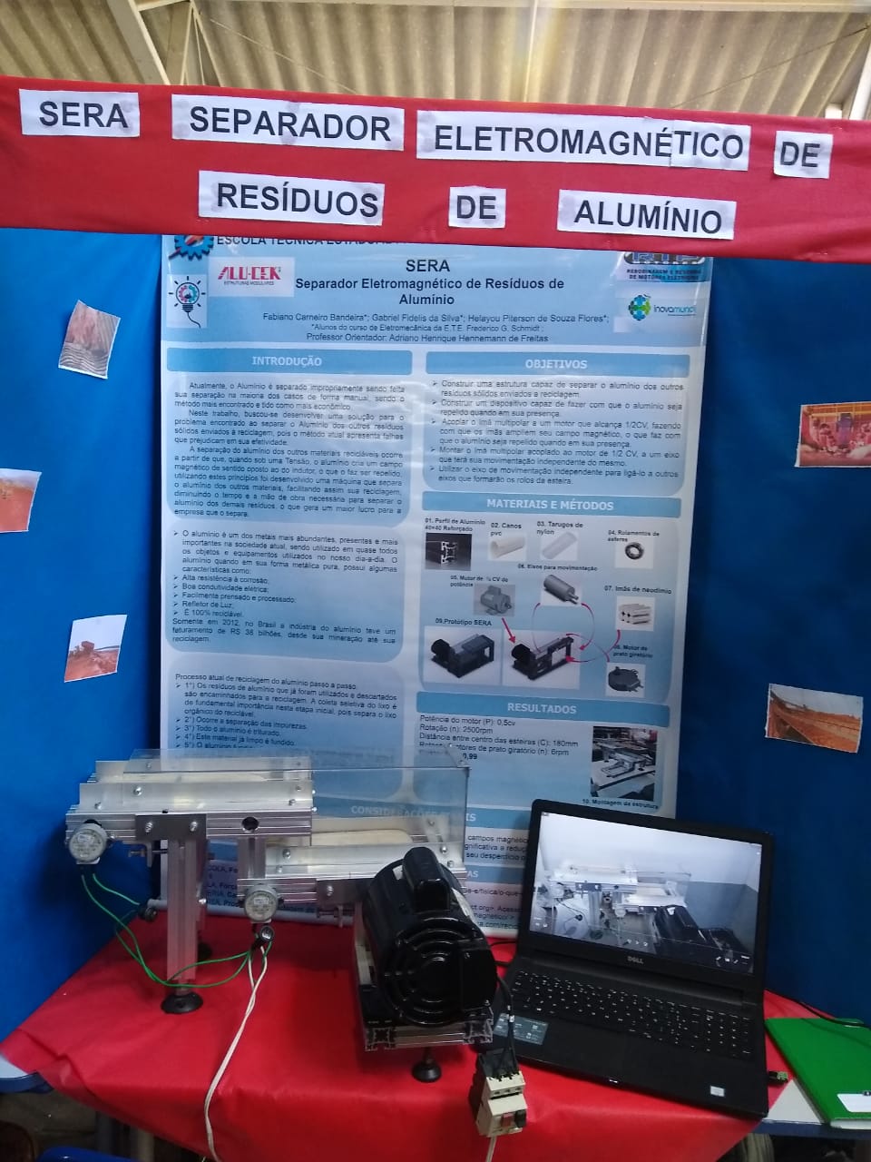 SERA – Separador Eletromagnético de Resíduos de Alumínio SERA – Separador Eletromagnético de Resíduos de Alumínio