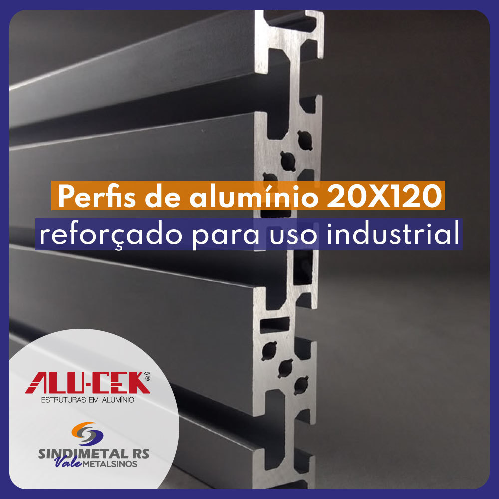 Perfil de Aluminio 20×120 Perfil de Aluminio 20x120