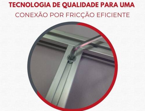 Cisalhamento vs Torque de Conector Universal de Perfil de Aluminio